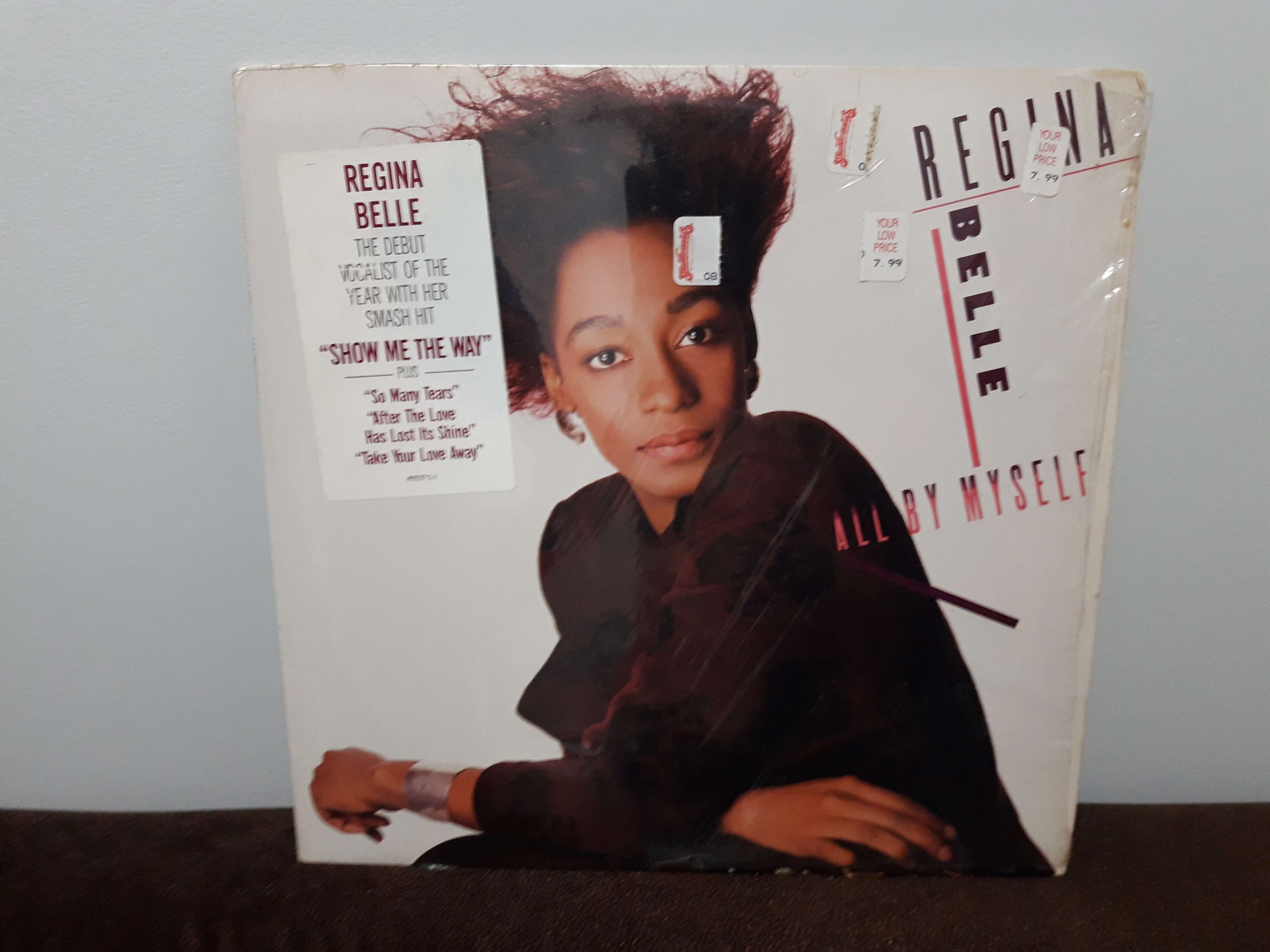 REgina Belle - all by myself - 1987 - columbia - capa