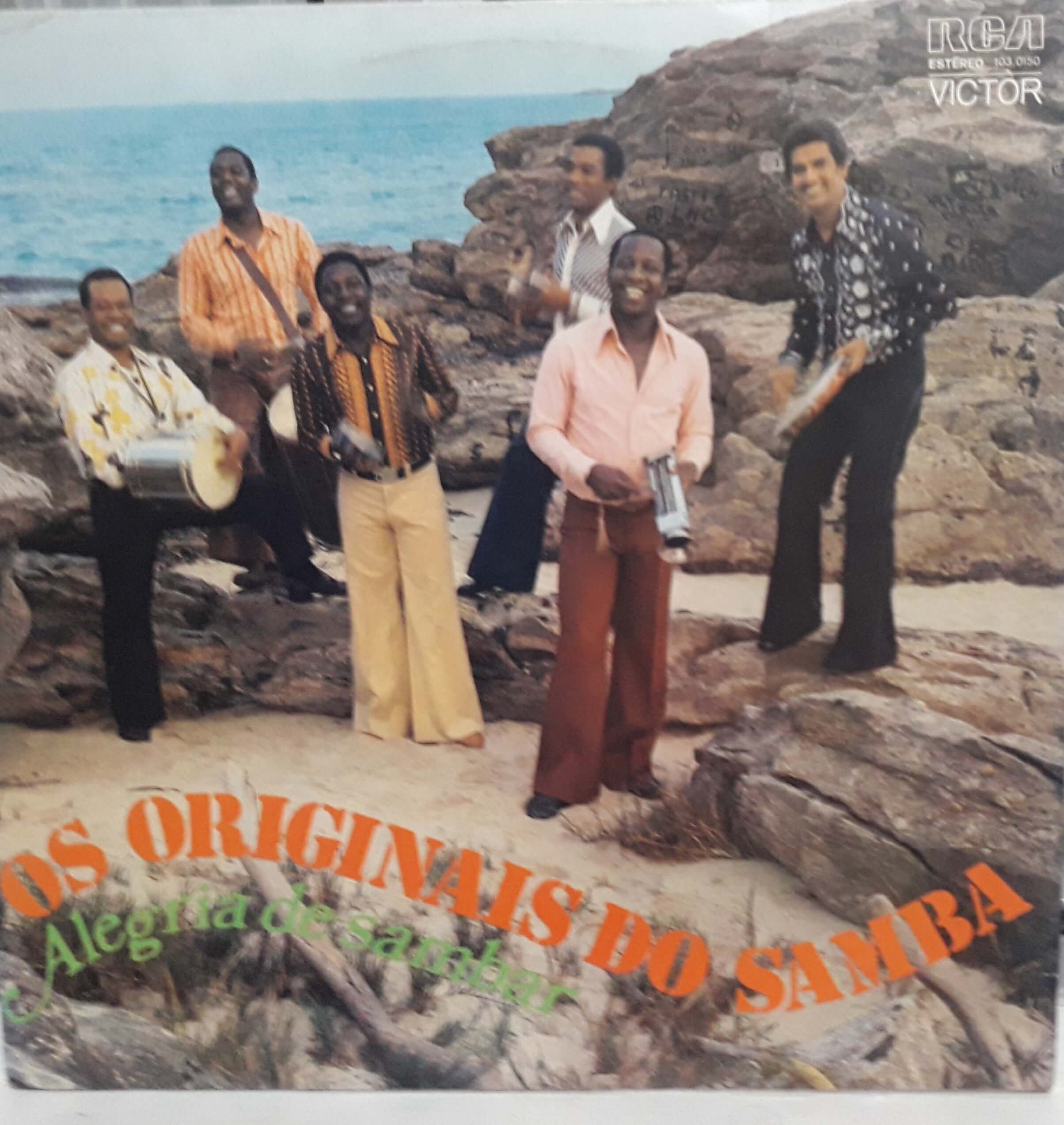 Disco de vinil Os originais do samba - Brincar de ser feliz