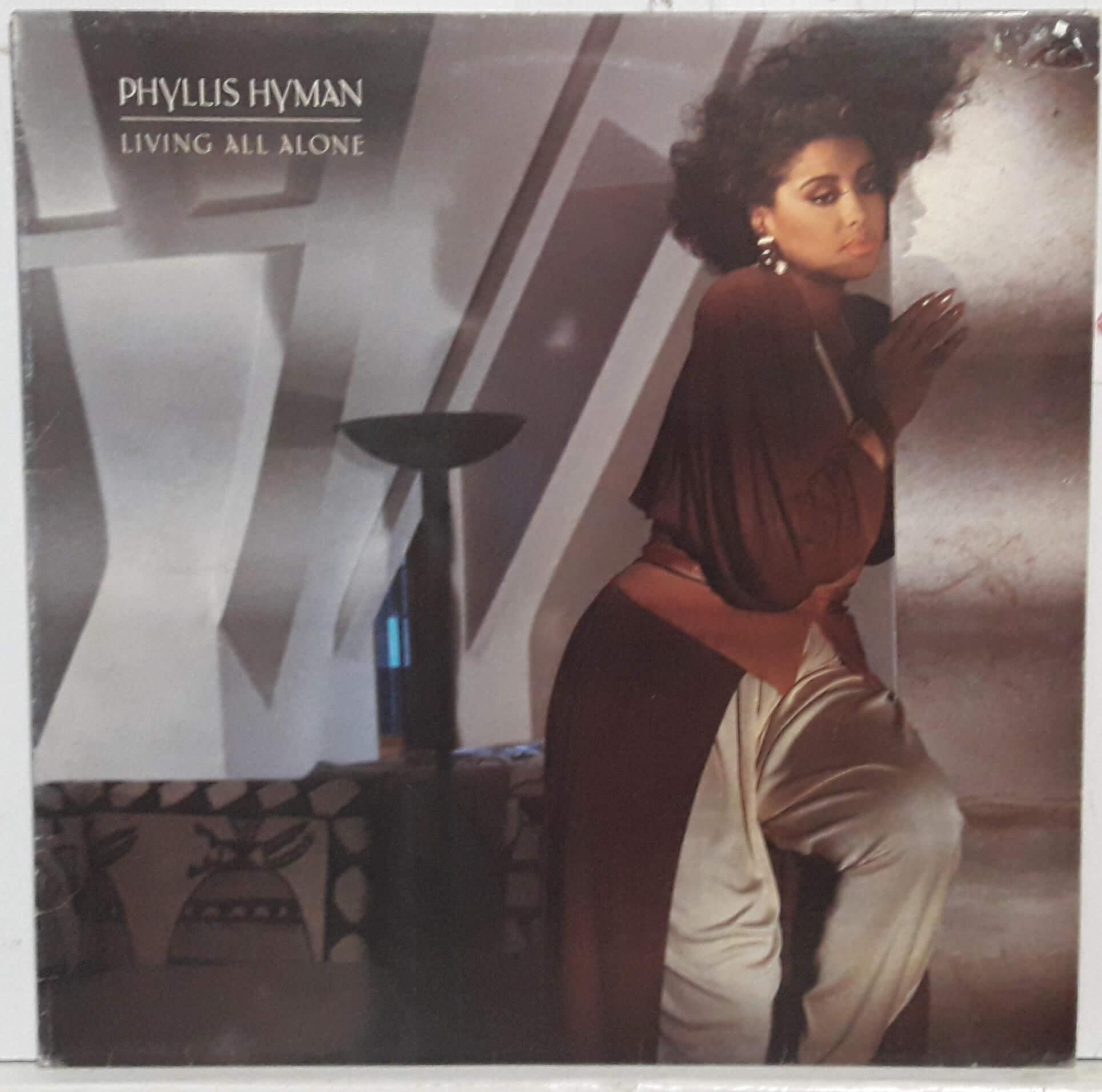 PHYLLIS HYMAN LIVING ALL ALONE 1986 PHILADELPHIA D vinil Loja