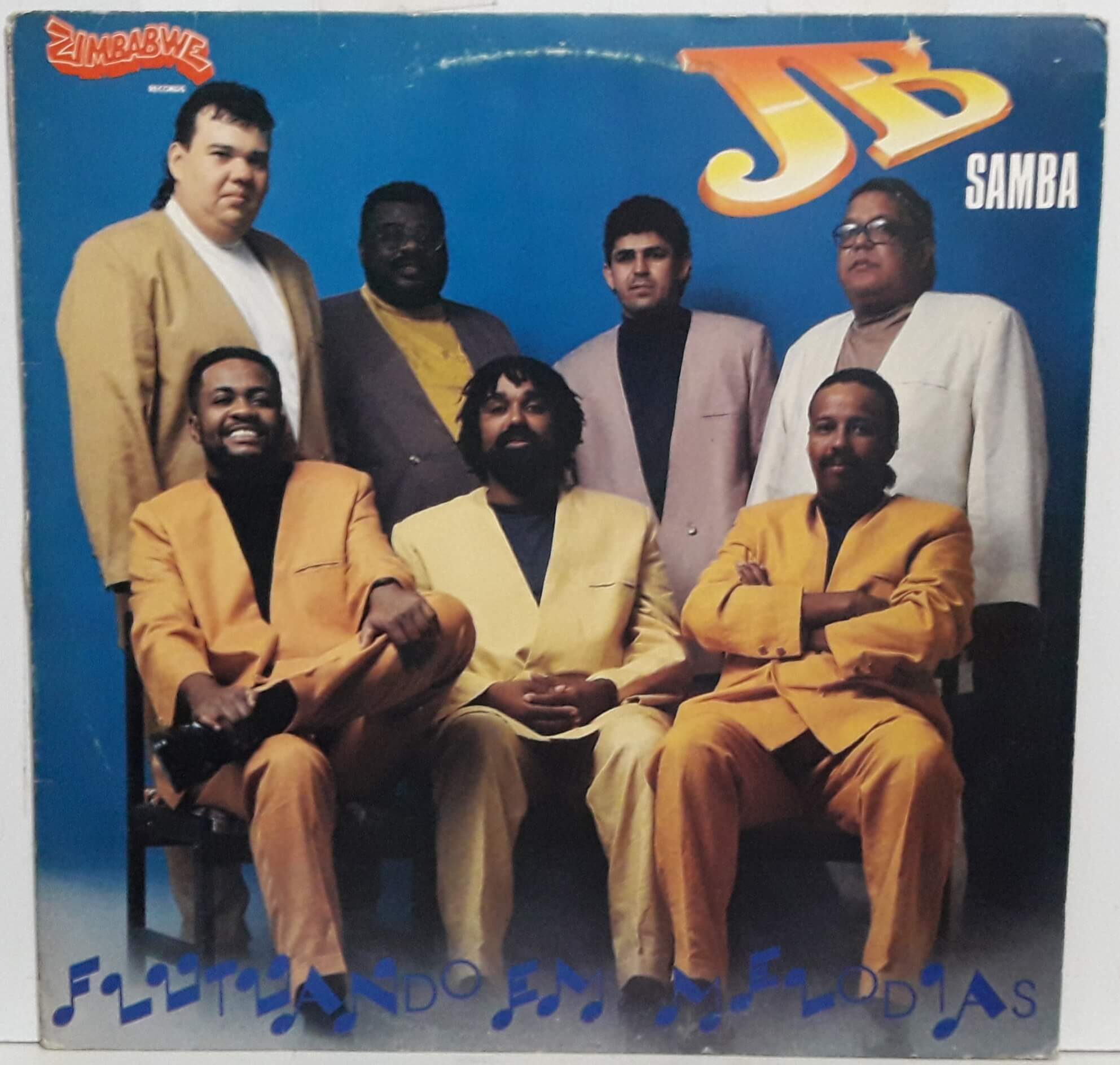 JB SAMBA - FLUTUANDO EM MELODIAS - 1993 - ZIMBABWE - D Vinil - Loja ...