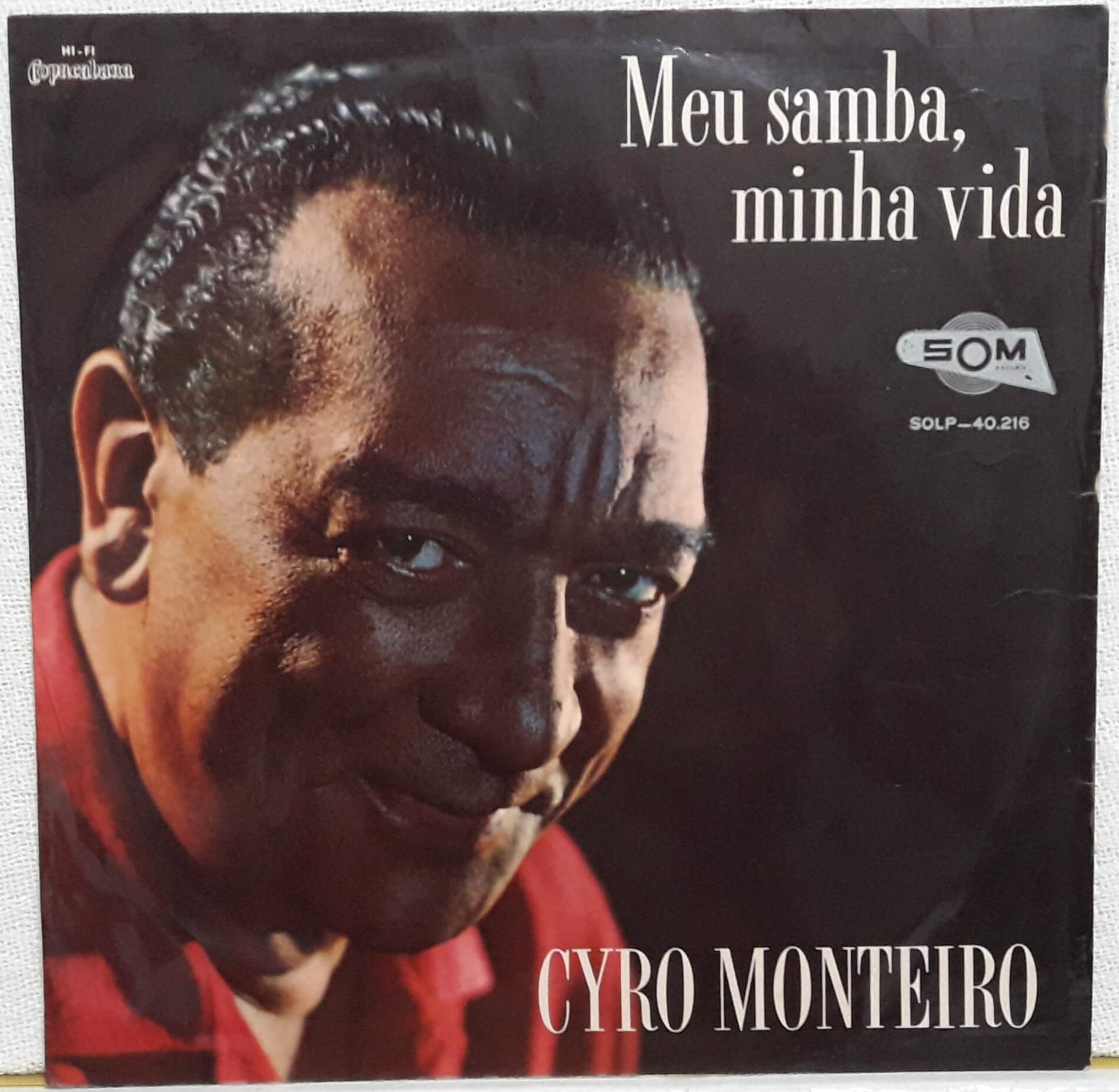 CYRO MONTEIRO MEU SAMBA MINHA VIDA 1969 SOM HI FI D vinil