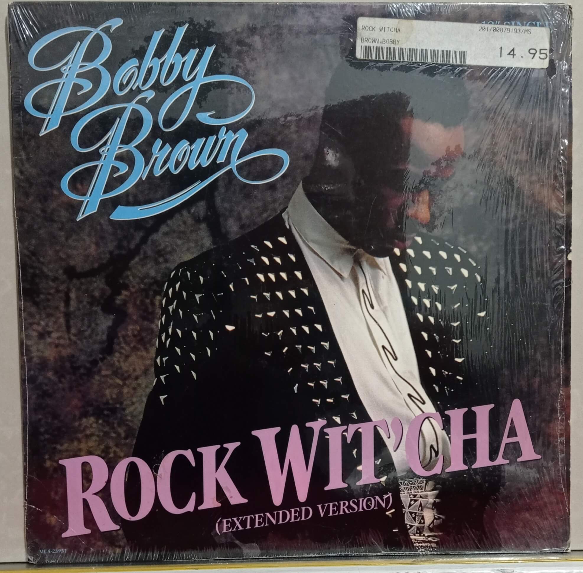 BOBBY BROWN ROCK WIT CHA 1989 MCA D vinil Loja