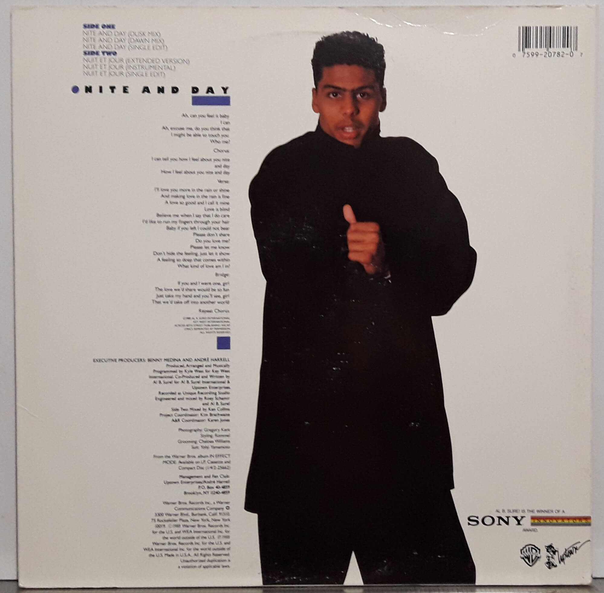 AL B. SURE - NITE AND DAY - 1988 - WB - D Vinil - Loja Especializada Em ...