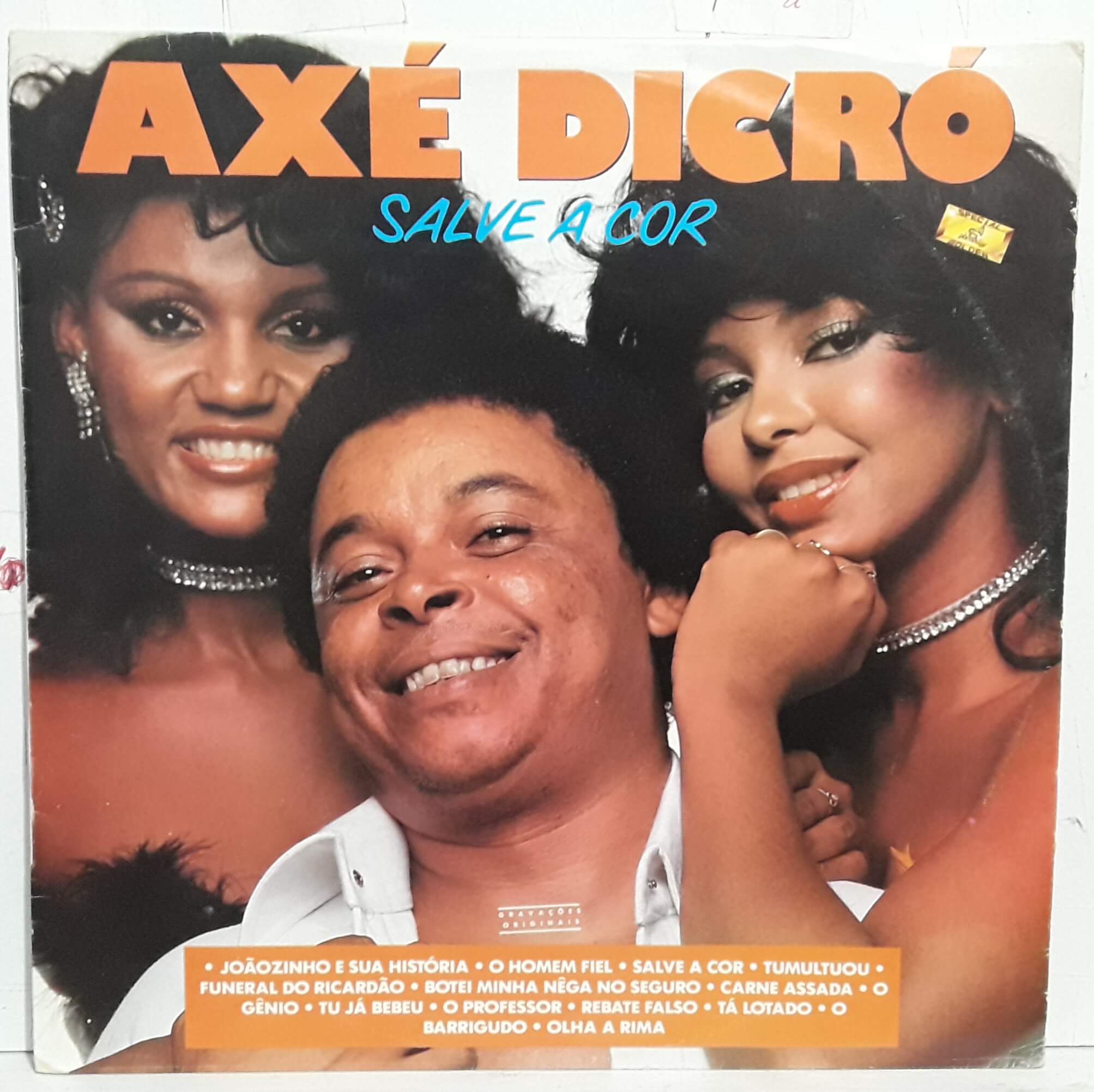 DICRÓ - AXÉ DICRÓ SALVE A COR - 1988 - PRODISC - D vinil - Loja ...