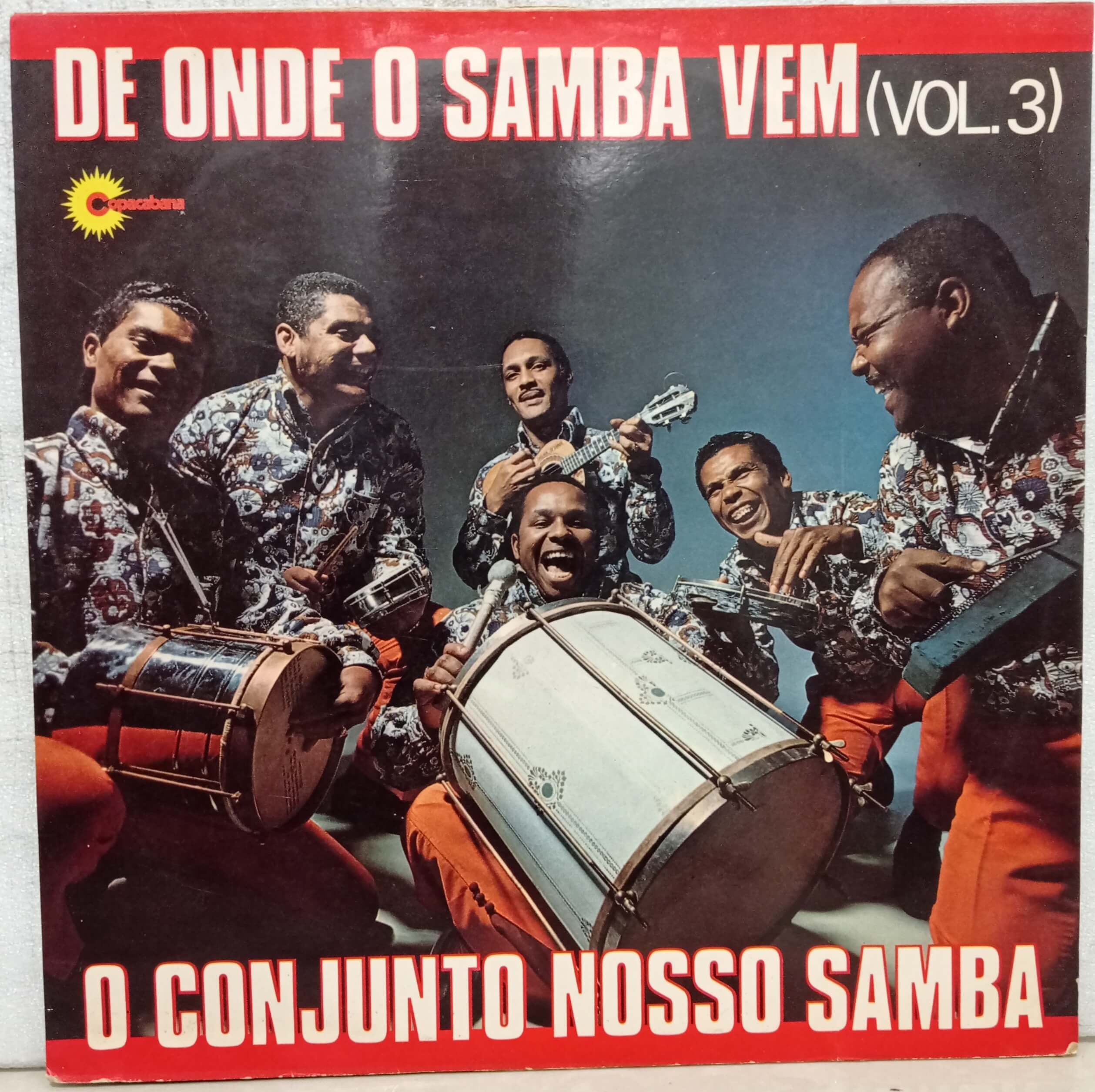 CONJUNTO NOSSO SAMBA - DE ONDE O SAMBA VEM - 1971 - COPACABANA - D ...