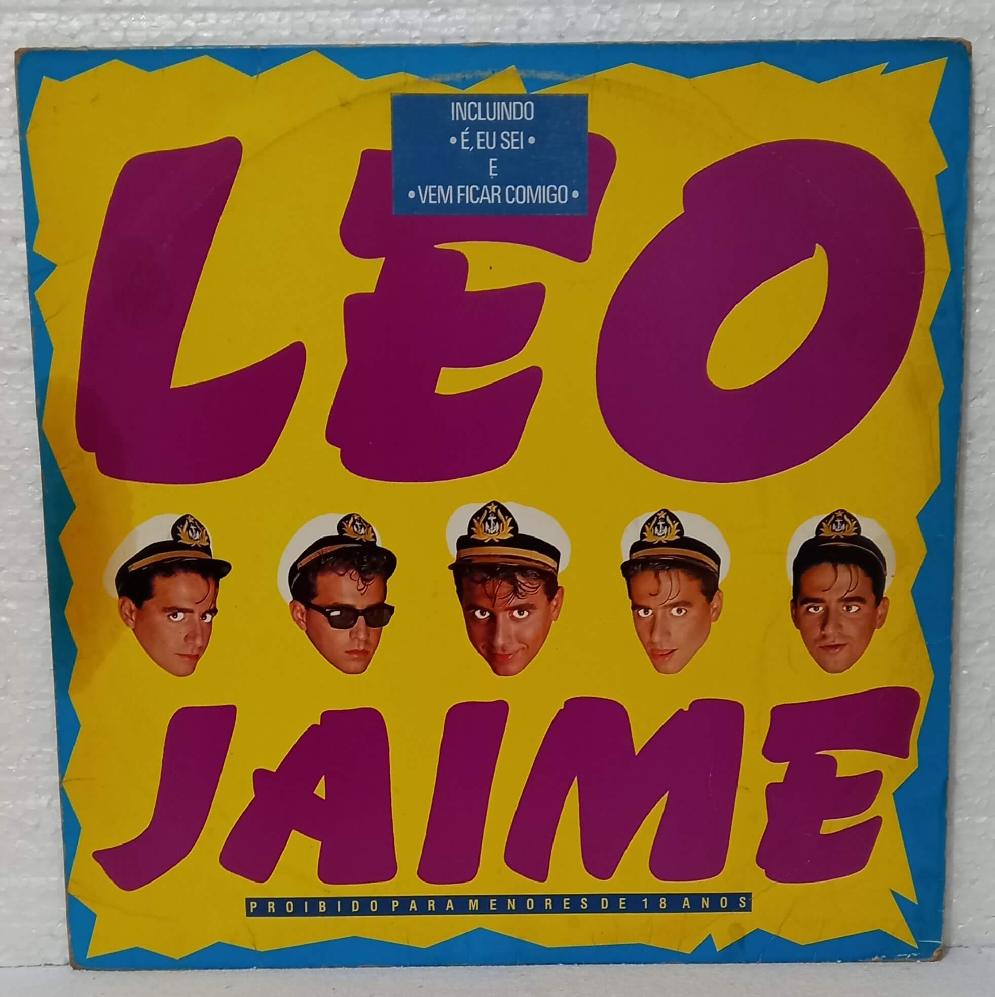 LEO JAIME - PROIBIDO PARA MENORES DE 18 ANOS - 1983 - CBS - D
