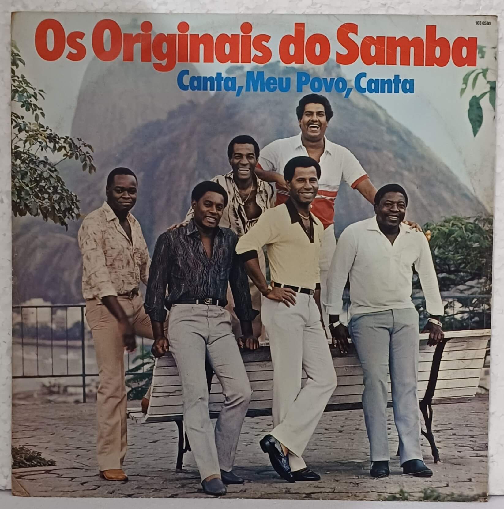 OS ORIGINAIS DO SAMBA - CANTA. MEU POVO - 1980 - RCA - D vinil
